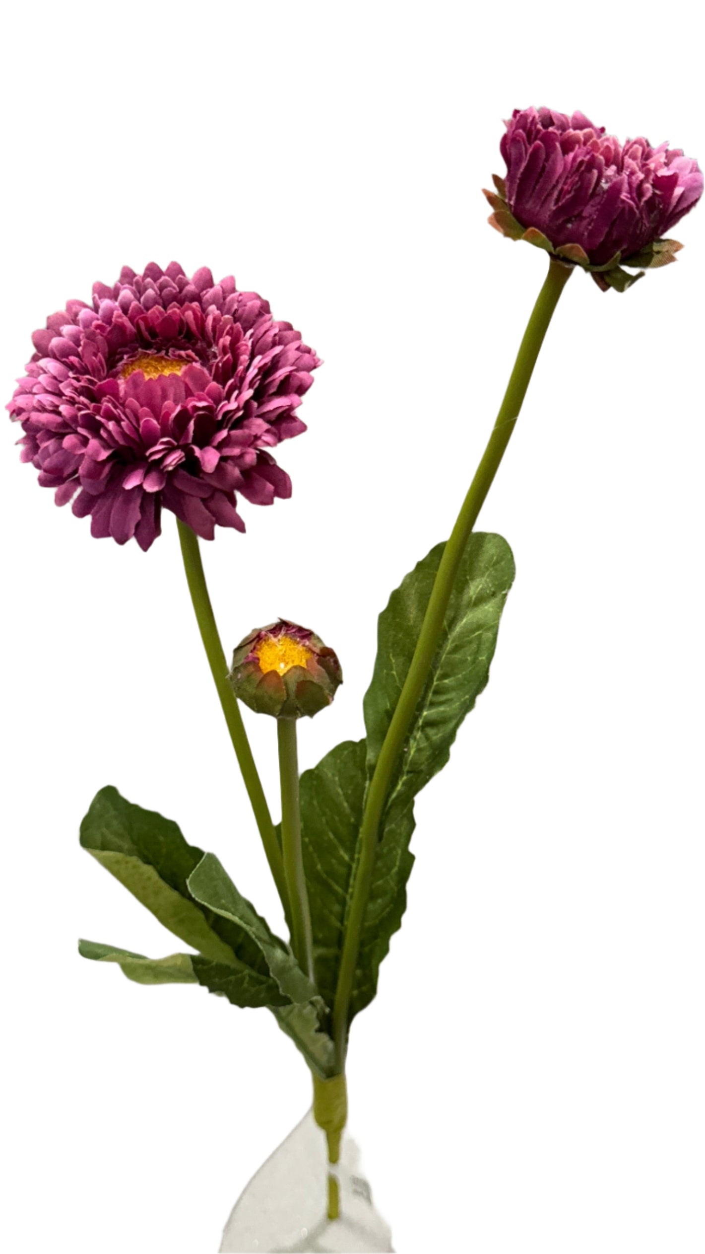 15” Mum Floral Stem