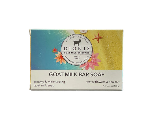 Dionis Bar Soap 6 oz Water Flowers & Sea Salt