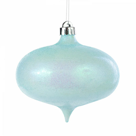 6" Onion Ornament: Blue, Green, Pink, & Yellow