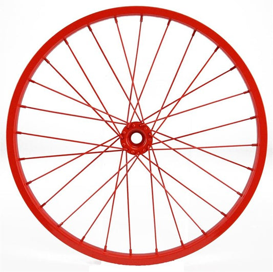 16.5" Decorative Bicycle Rim: Red