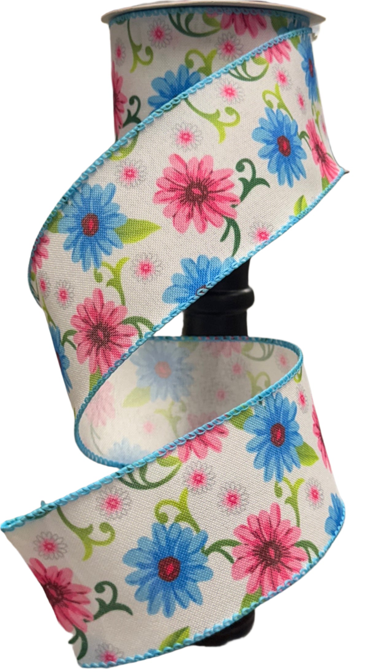 2.5" Floral Themed Ribbon (10 Yards)