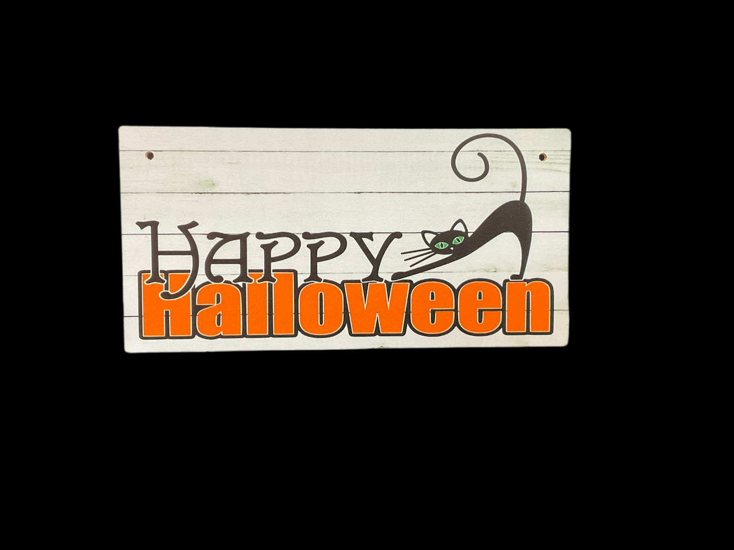 Halloween Rectangle Plaque