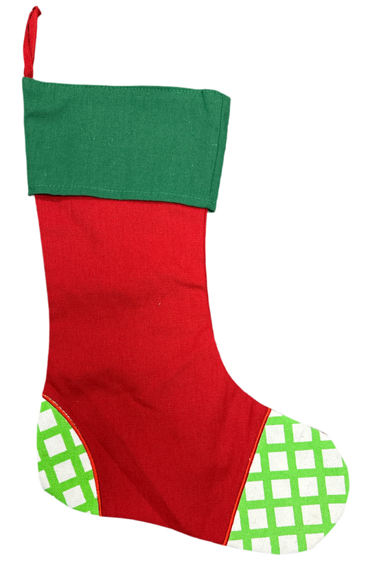 Whimsy Canvas Stocking Set