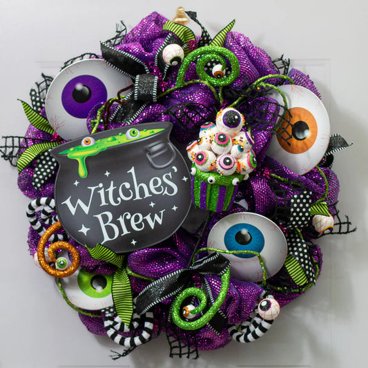 19" Halloween Eyeballs Cupcake Pick