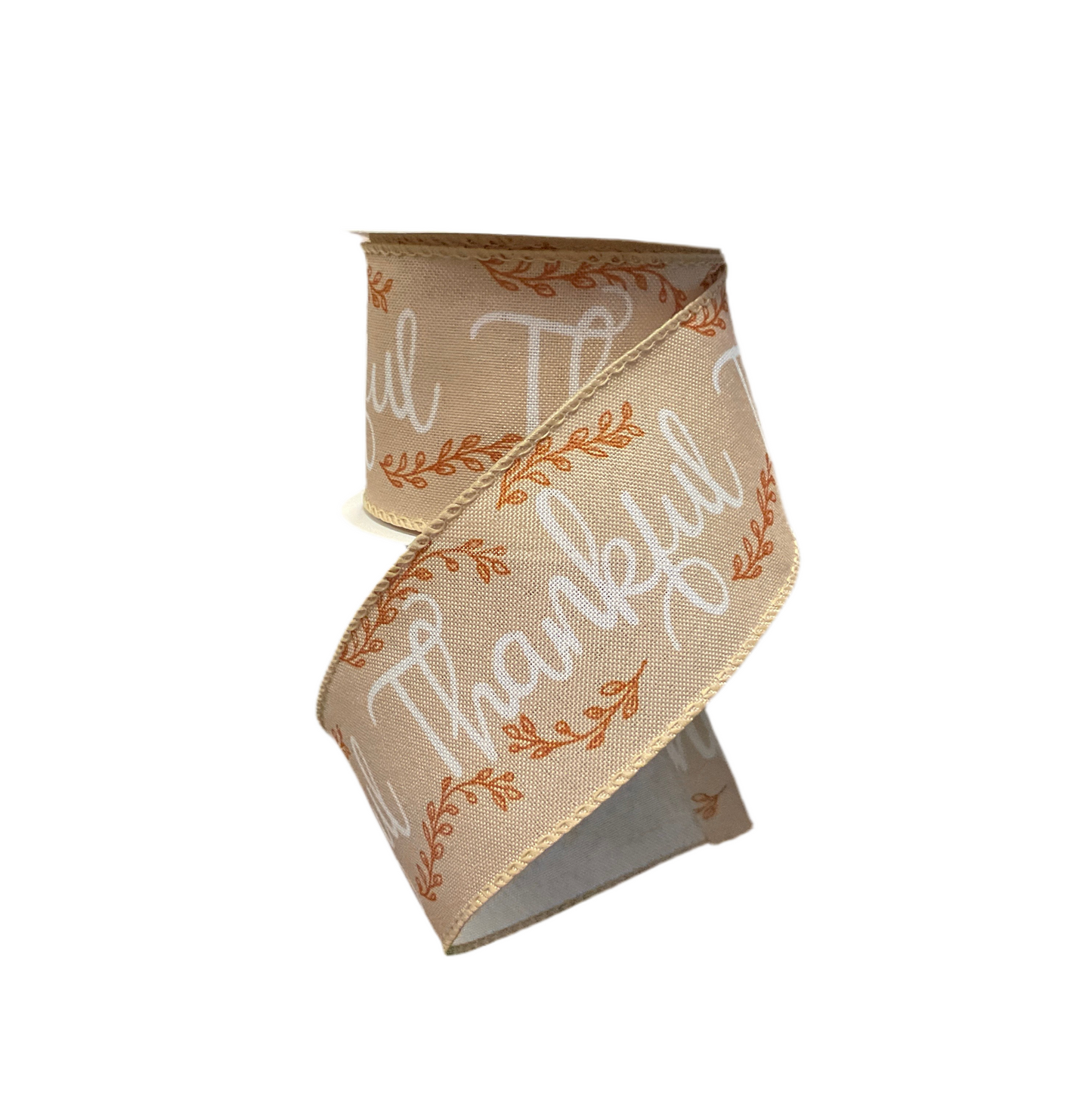 2.5” Thankful Ribbon x 10yds