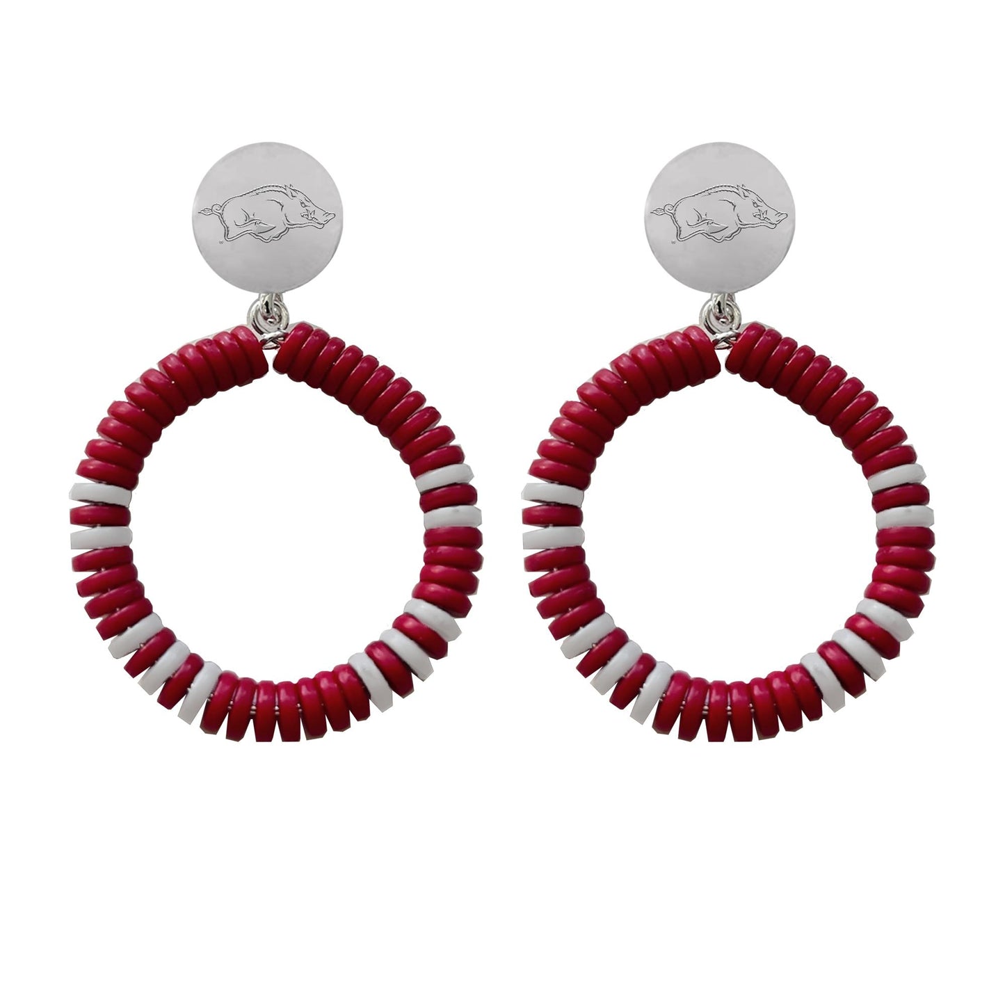 Arkansas Razorback Raya Earrings