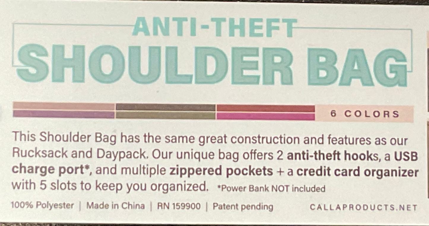 Nupouch Anti-theft Shoulder Bag