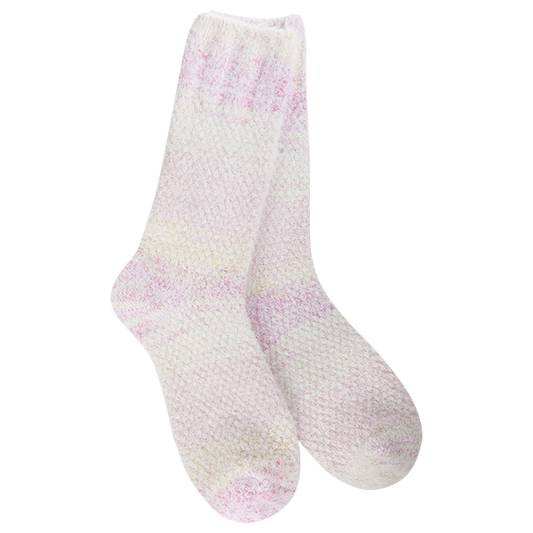 World's Softest Socks Crew Pink Lemonade-676