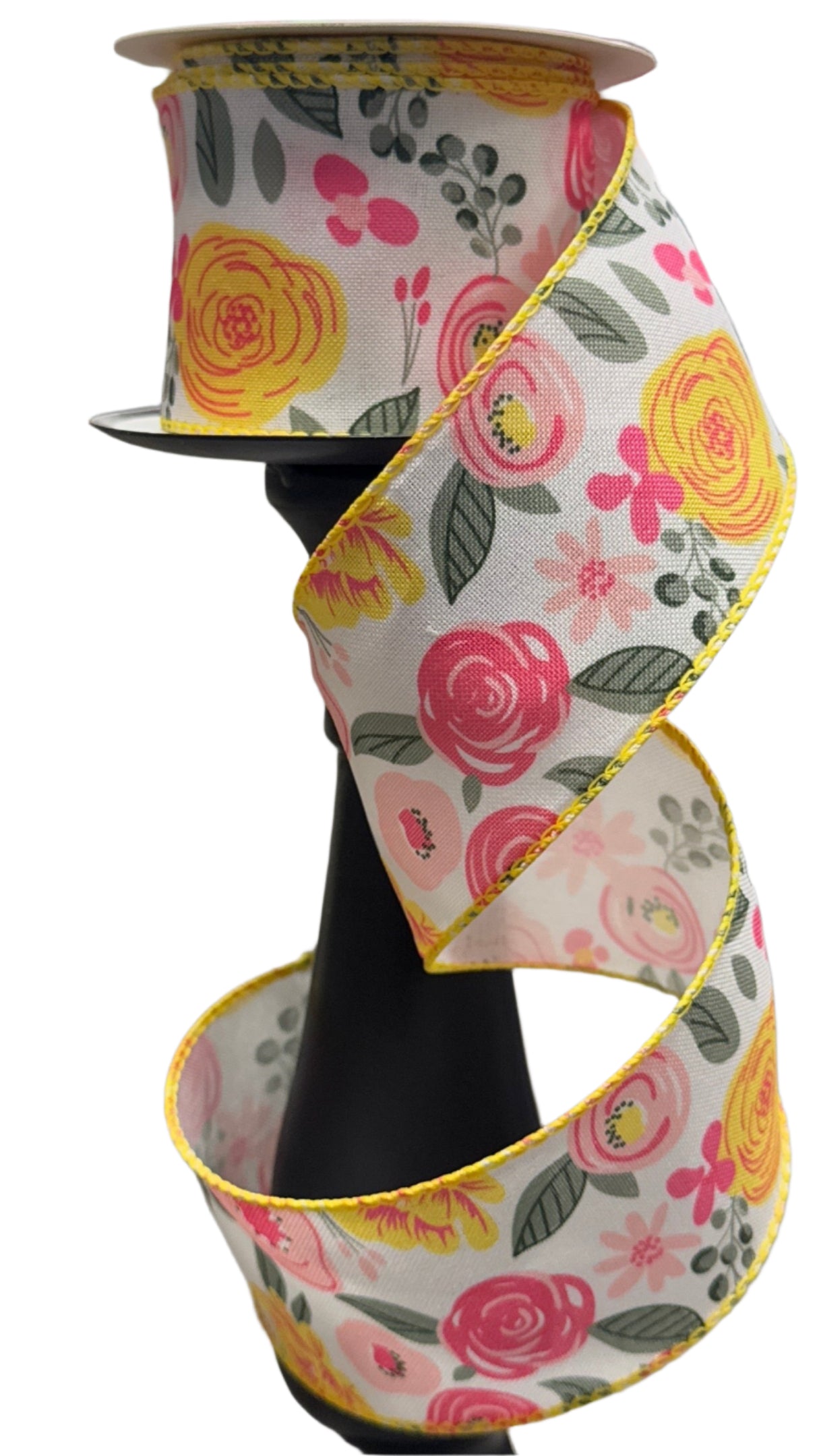 2.5" Floral Themed Ribbon (10 Yards)