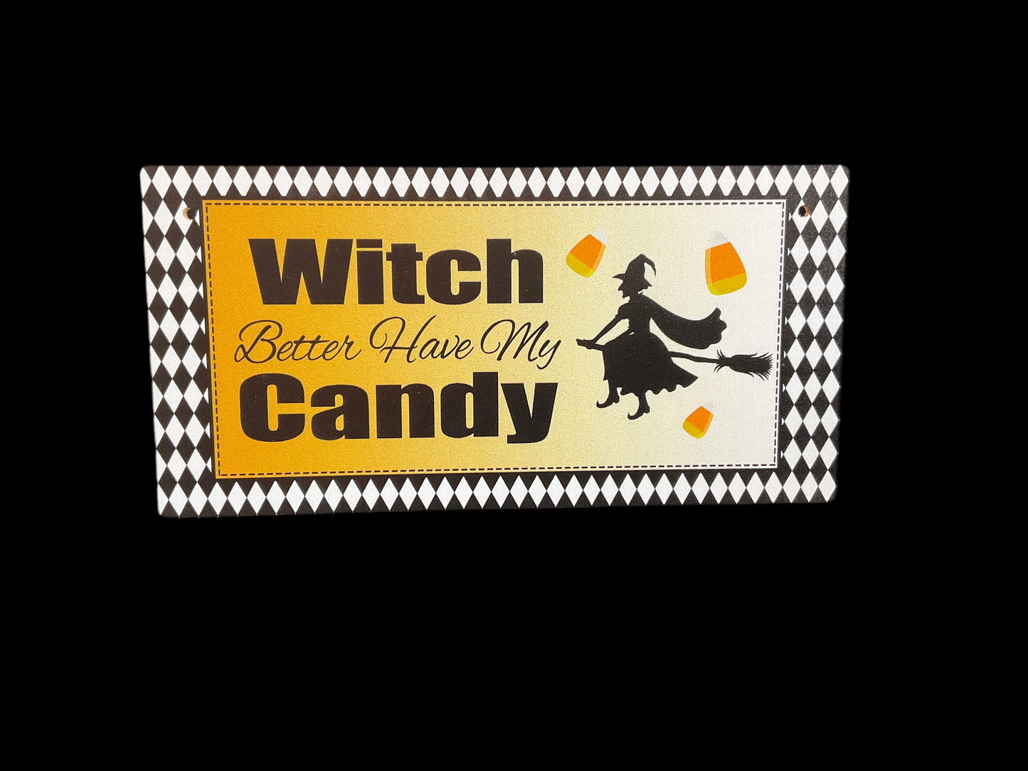 Halloween Rectangle Plaque