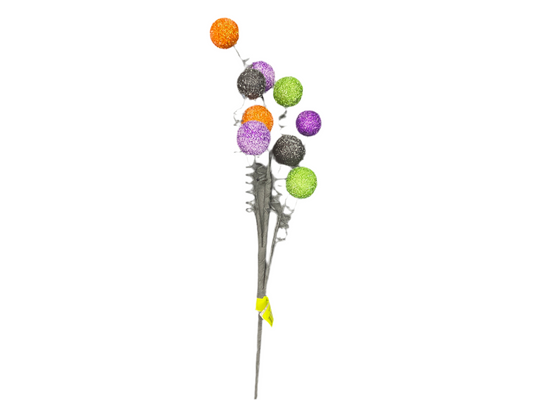 18” Gum Ball Pick x9 Orange/Green/Purple