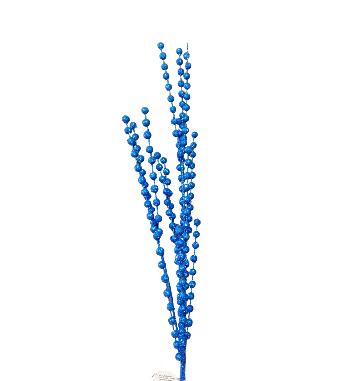 33” Glitter Ball Spray - Royal Blue