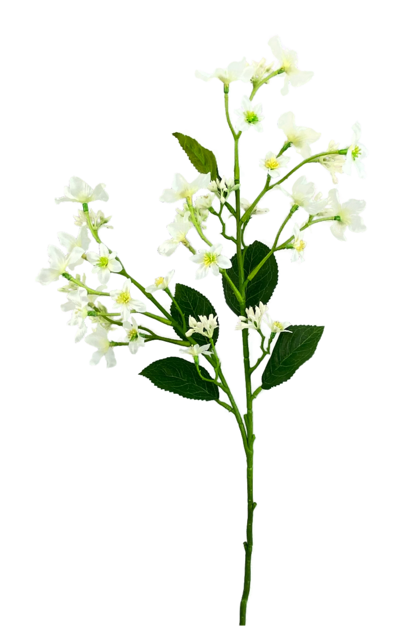 25" Tung Flower Spray: Blue, Pink, Yellow, White