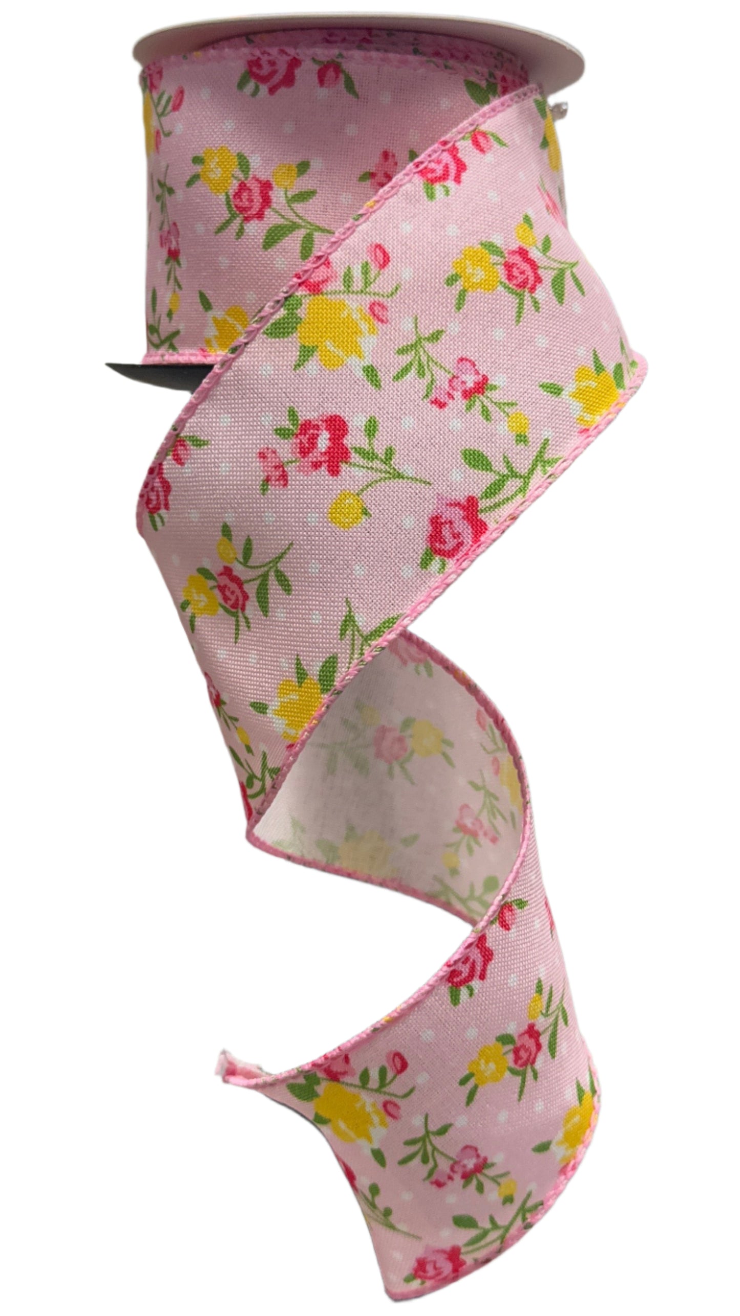 2.5" Floral Themed Ribbon (10 Yards)
