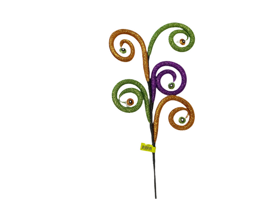 28” Eyeballs Spiral Curly Spray