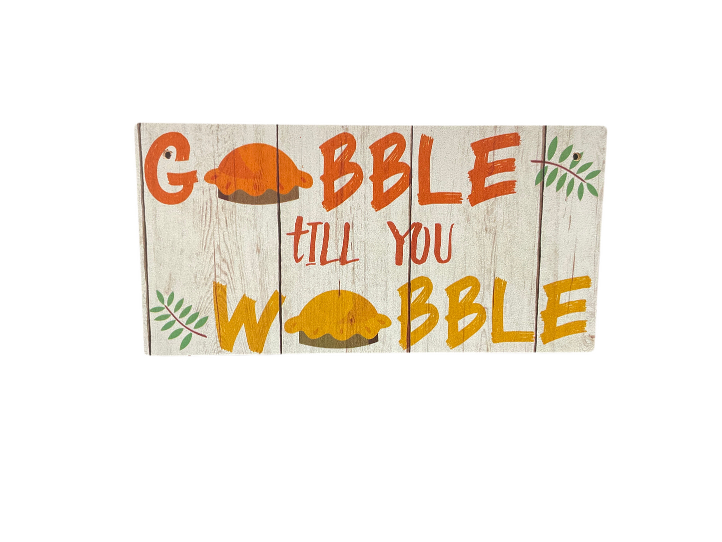 Fall Rectangle Plaque - Thanksgiving