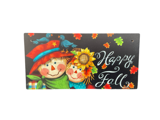 Fall Rectangle Plaque -Fall Fun
