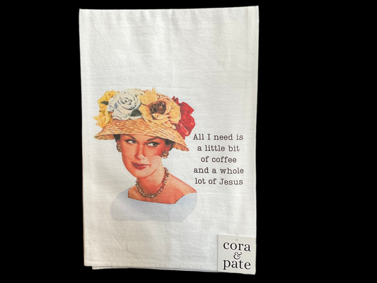 Cora & Pate Towels - Little Bit of Coffee