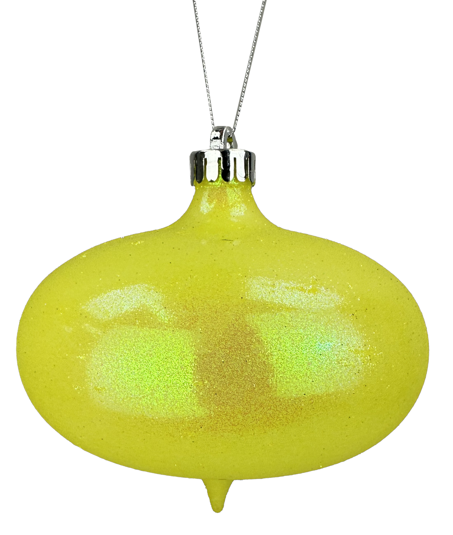 6" Onion Ornament: Blue, Green, Pink, & Yellow