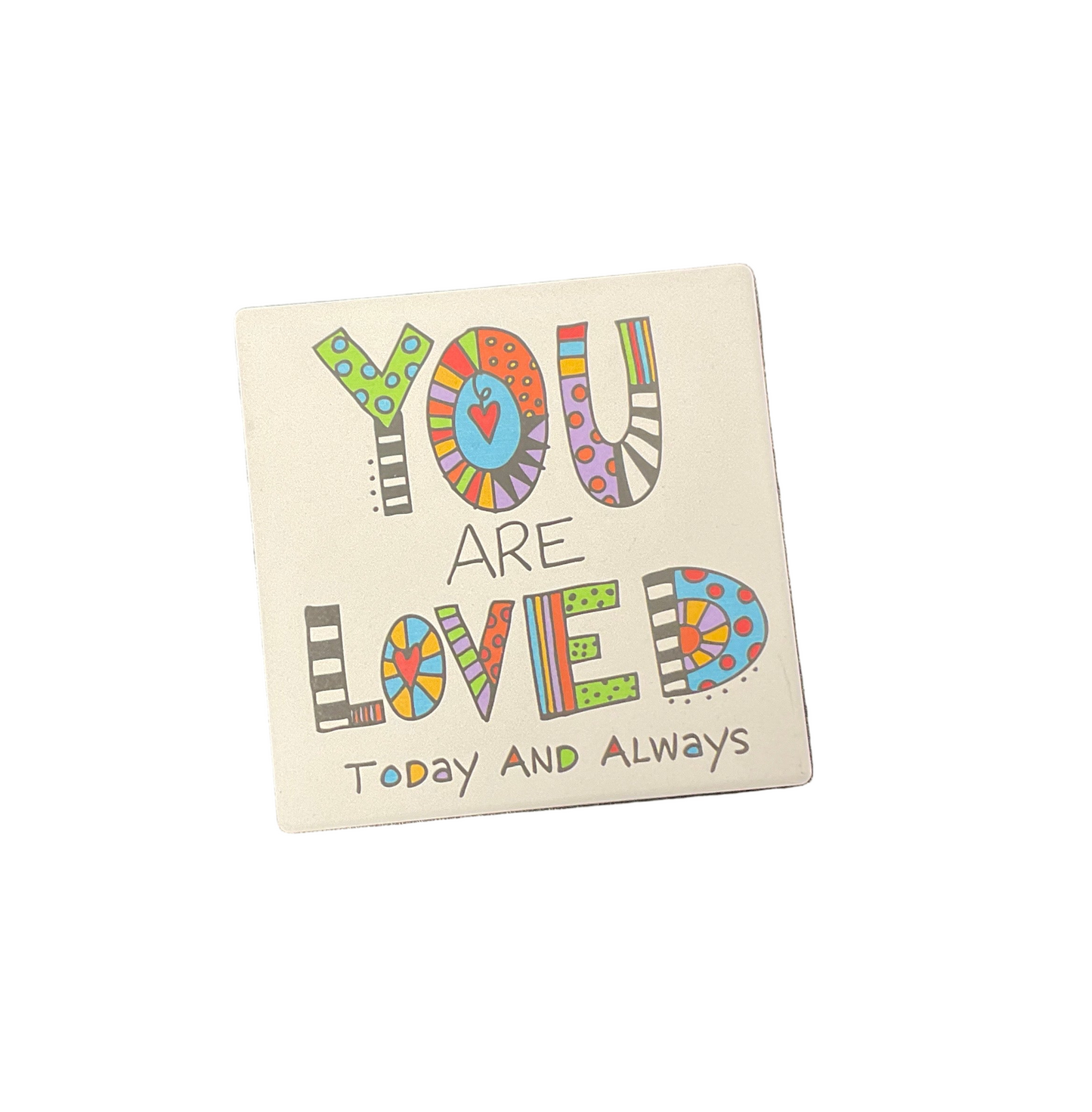 Cuppa Doodles Coaster - You Are Loved