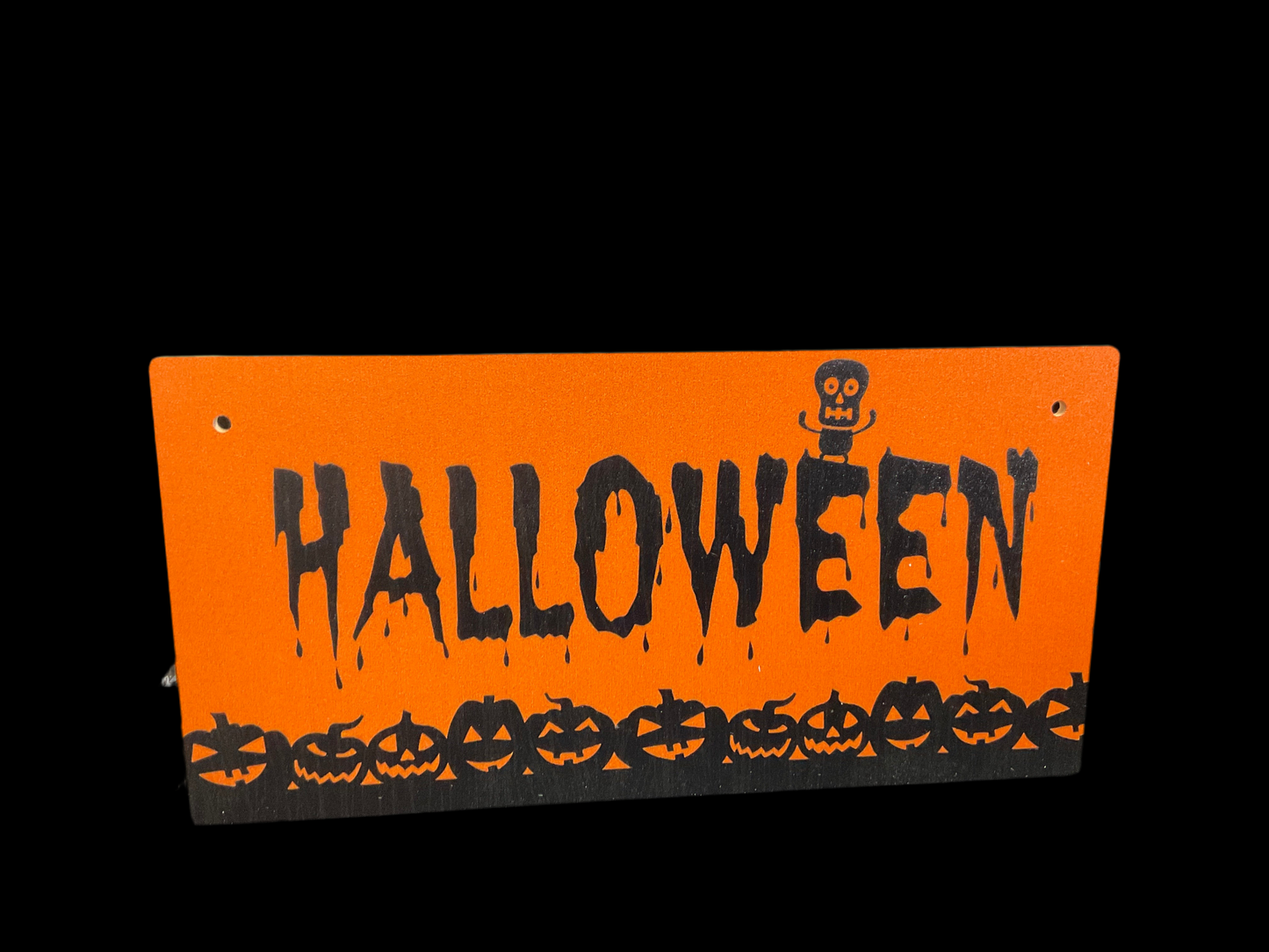 Halloween Rectangle Plaque