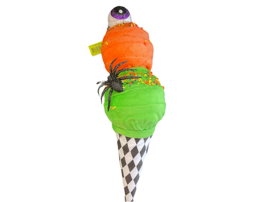 12” Spooky Ice Cream Orn