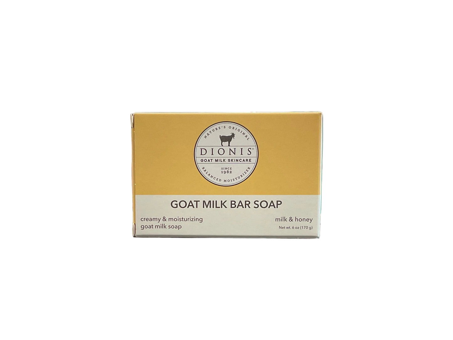 Dionis Bar Soap 6 oz Milk & Honey
