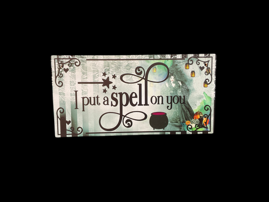Halloween Rectangle Plaque