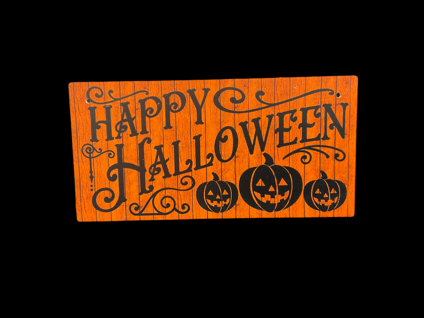 Halloween Rectangle Plaque