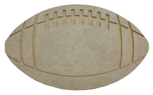 11" MDF Football Blank Sign
