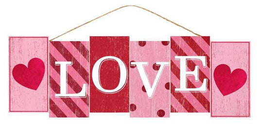 14" X 4.75" Love Block Sign
