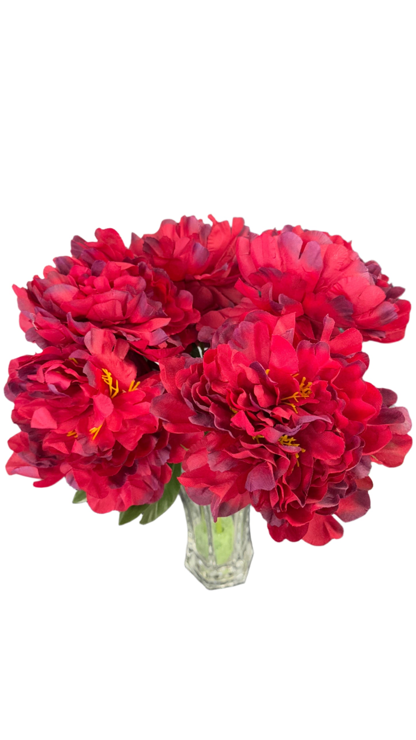 5 Head Peony Bunch