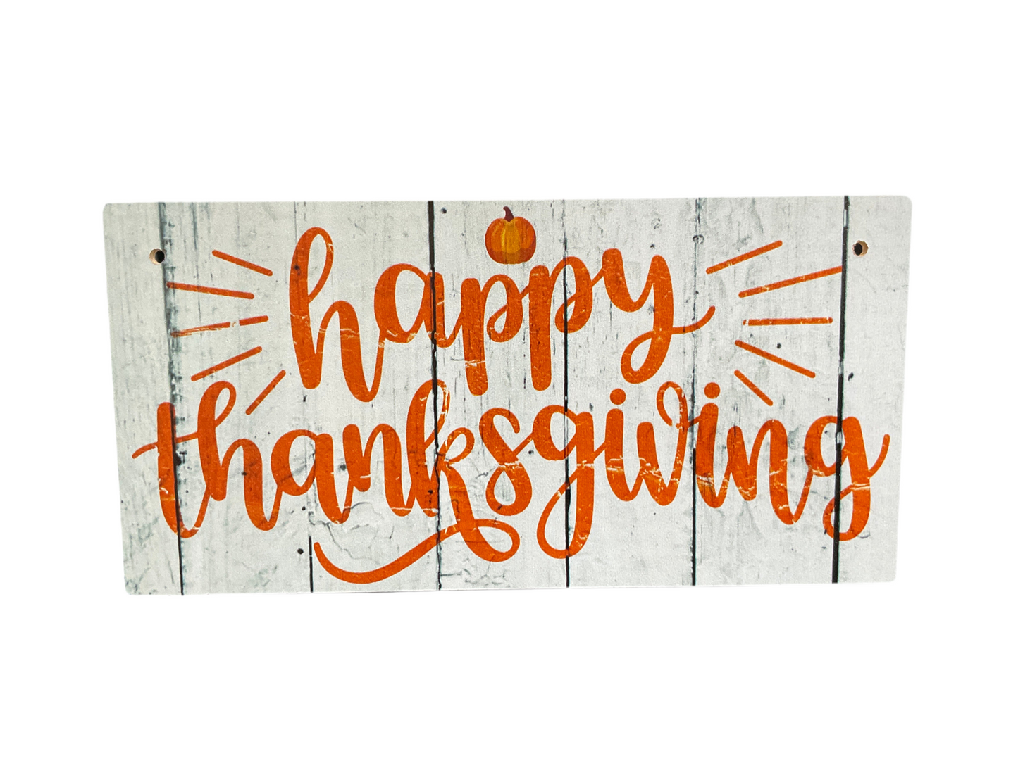 Fall Rectangle Plaque - Thanksgiving