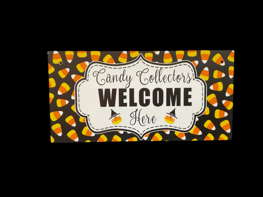 Halloween Rectangle Plaque