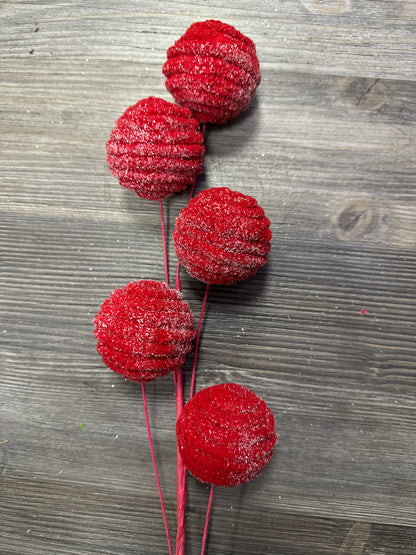 Red Puff Spray