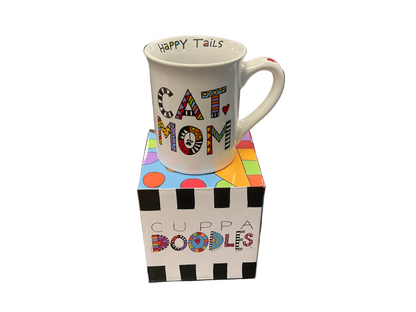 Cuppa Doodles Mug - Cat Mom