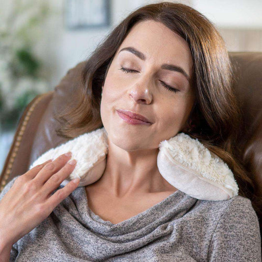 Warmies Neck Wrap: Cream