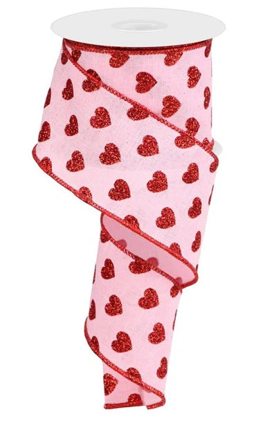2.5" Valentine Ribbon: Assortment (10 Yards)