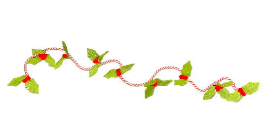 60" Holly Berry Garland