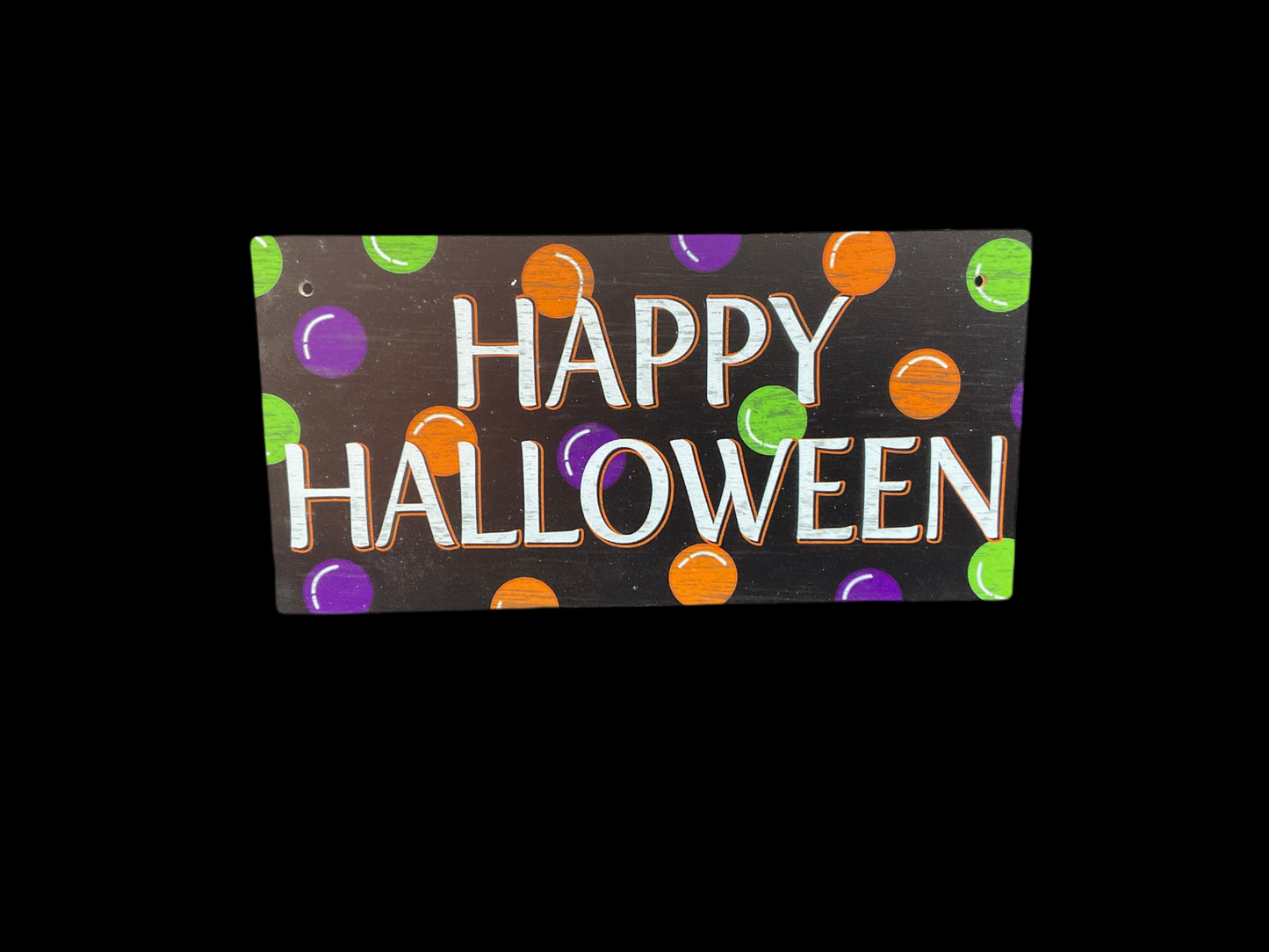 Halloween Rectangle Plaque