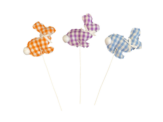 12" Check Bunny Pick