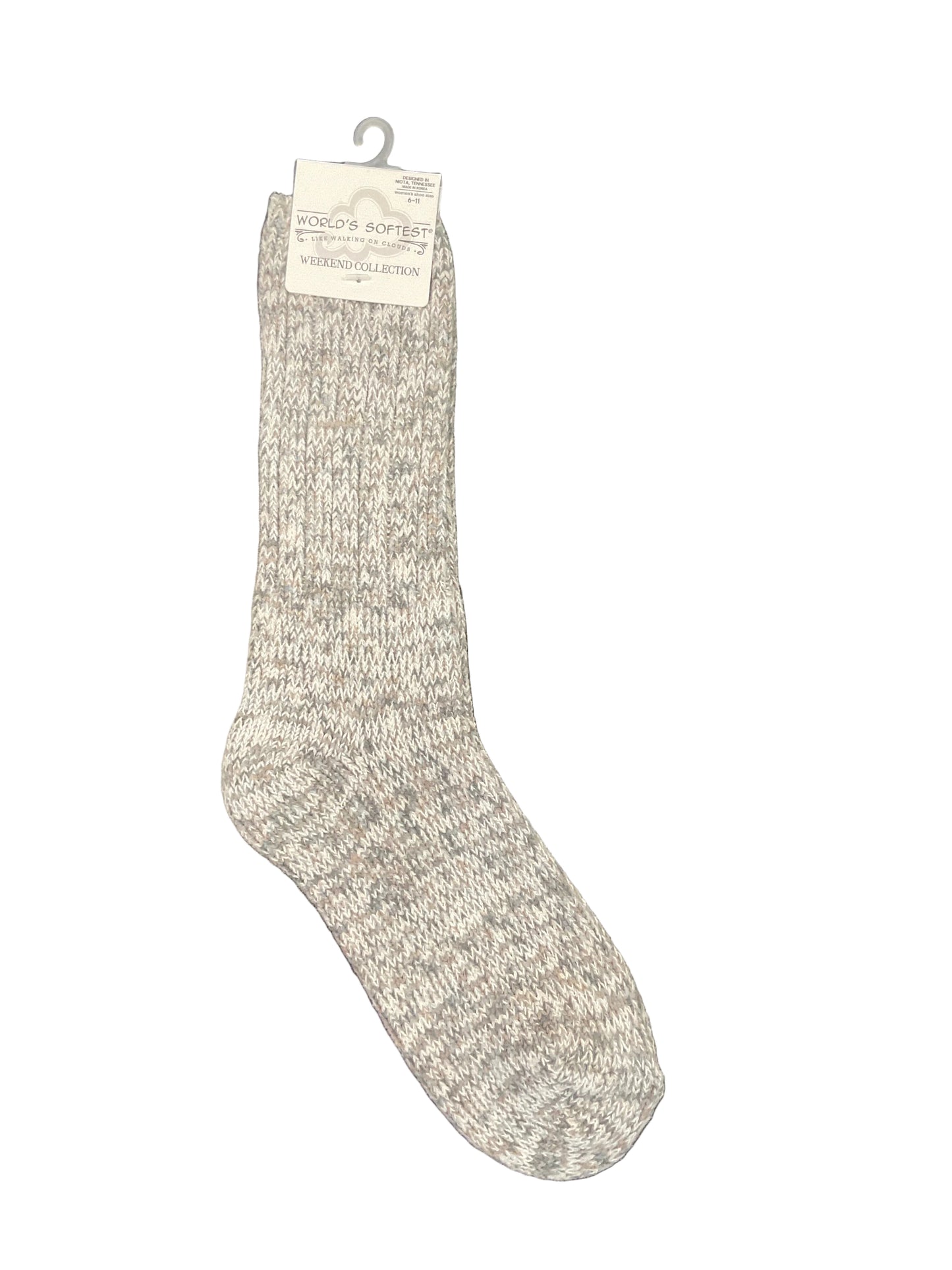 Weekend Rag Crew Socks Colorblock Rocky