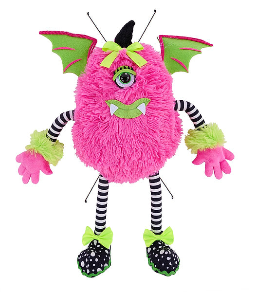 17.25" Plush Monster w/ Wings Decor