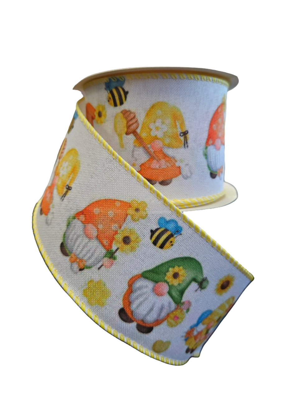 2.5" Bee Themed Colors Ribbon: Assortment (10 Yards)