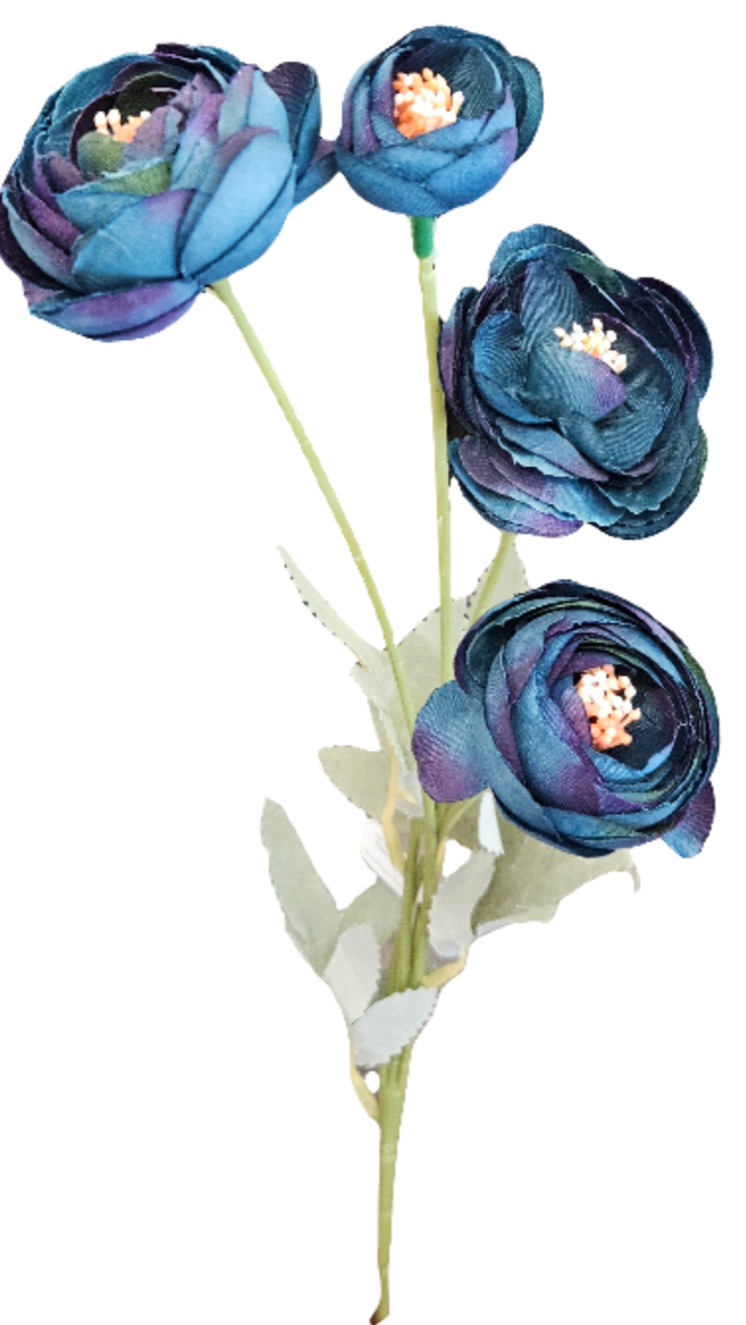 23" Ranunculus Stem - 4 Buds
