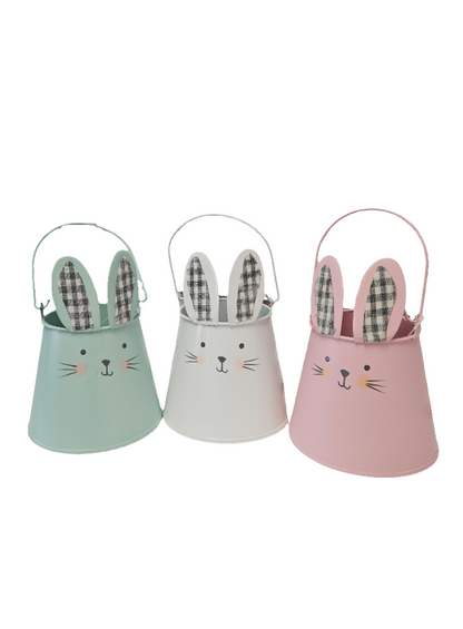 8" Classic Easter Treats Bunny Bucket