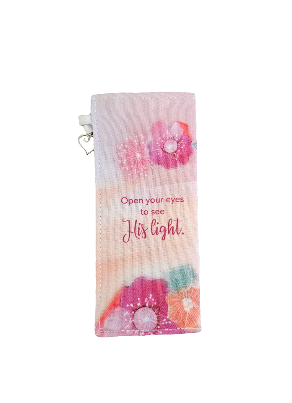 Abby + CA Gifts Faithful Florals - Eyeglass / Glasses Soft Case