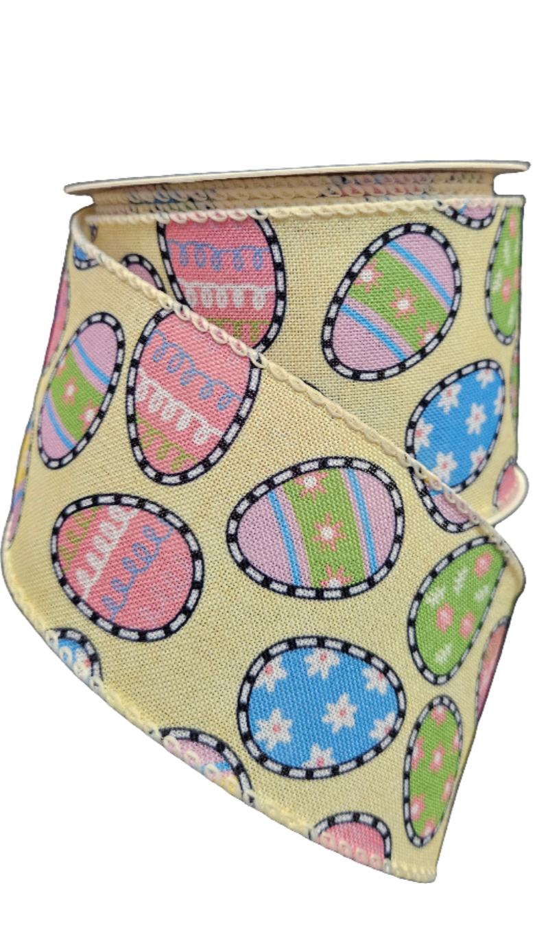 2.5" X 10yds Easter Theme Ribbon
