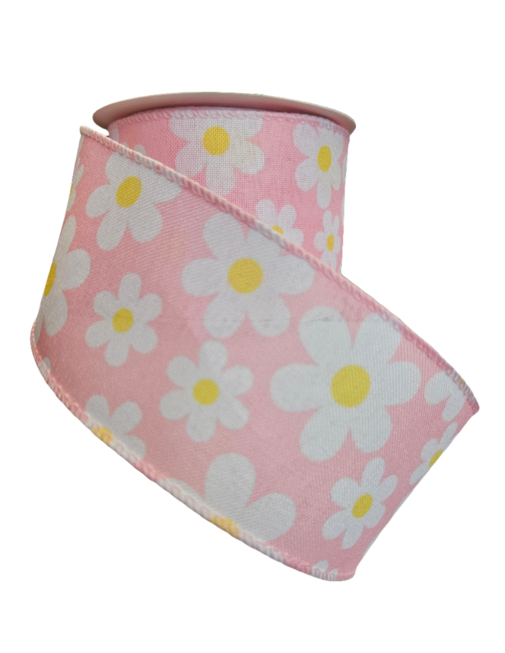 2.5" Daisy Themed Ribbon (10 Yards)