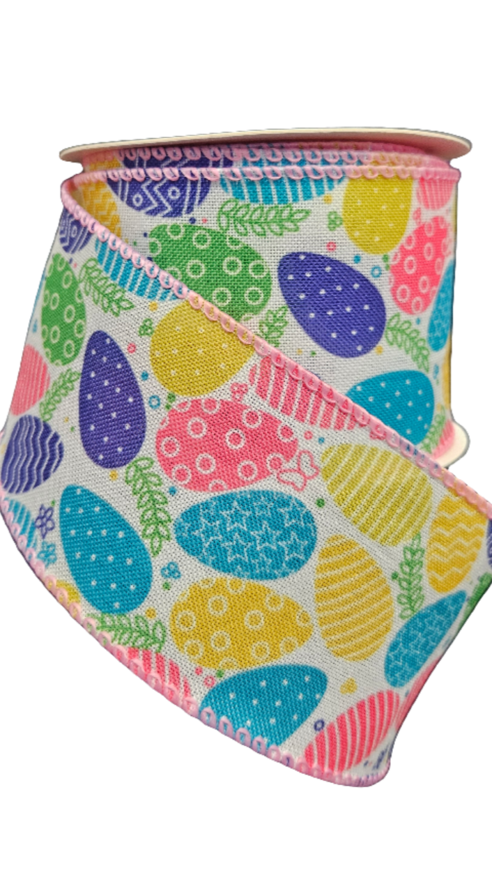 2.5" X 10yds Easter Theme Ribbon